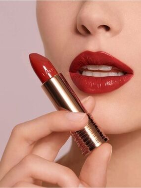 Lancôme L’Absolu Rouge Cream Lipstick #196 “French Touch” Mini – NIB (Advent 25)